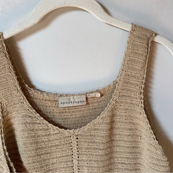 Vintage knit tank top - Picture 3 of 3